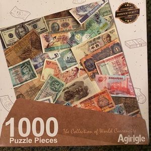 Global Currency 1000 Piece Puzzle